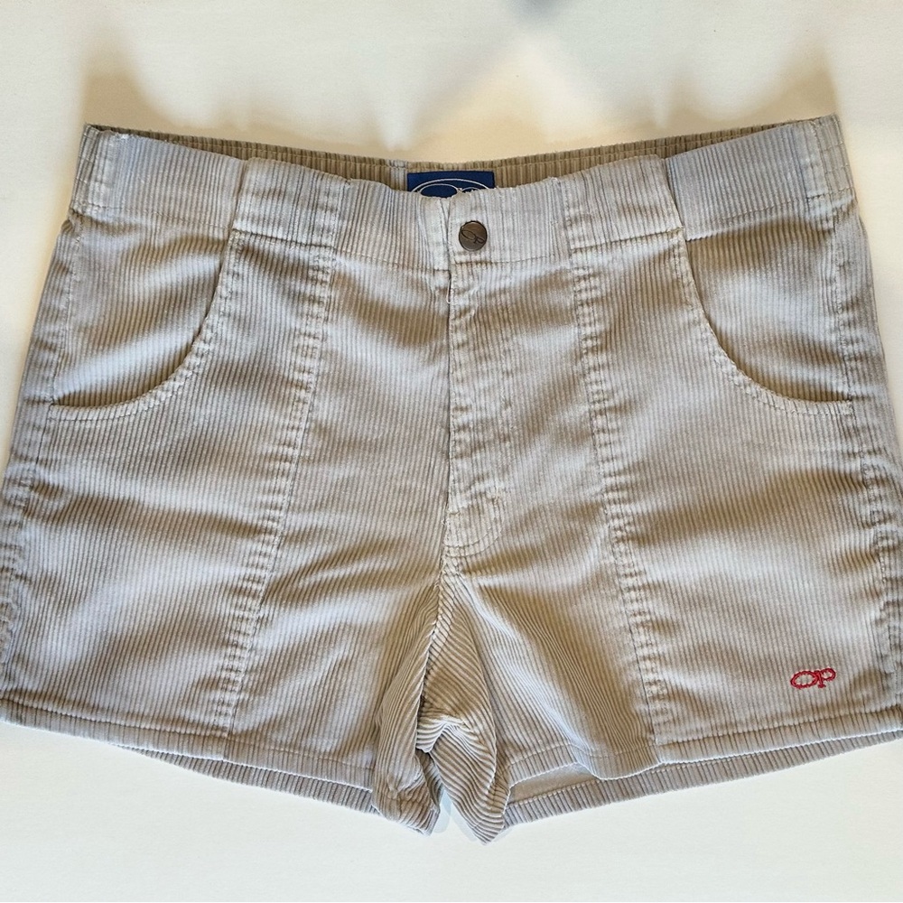 OP Women's High Waist Shorts - Cream